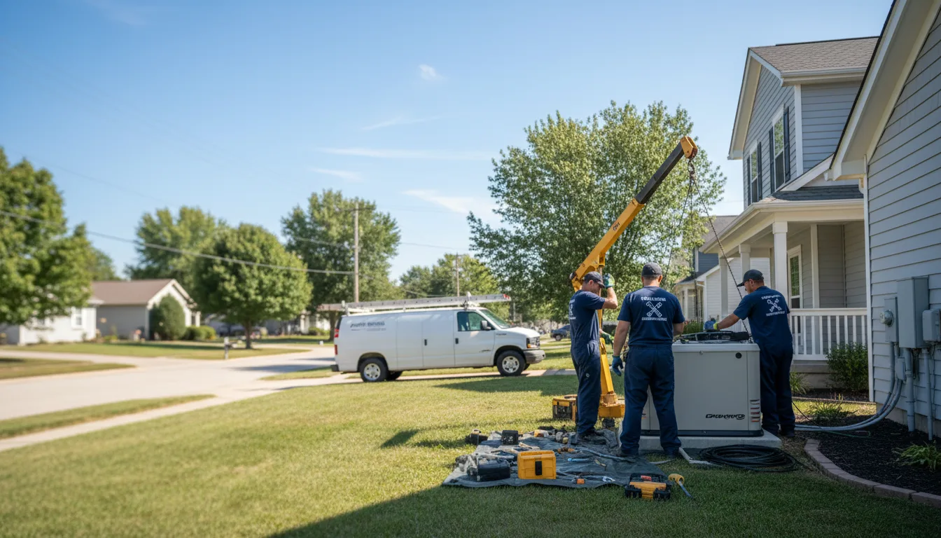 Generator Installation in Worden, IL near me